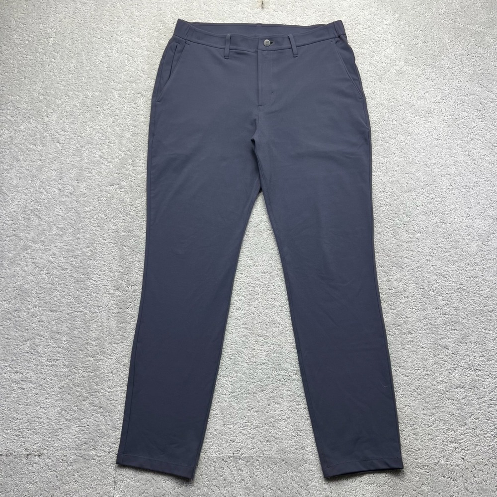 Public Rec Pant Mens 32/32 Navy Blue Slim Fit Performance Workday Trousers
